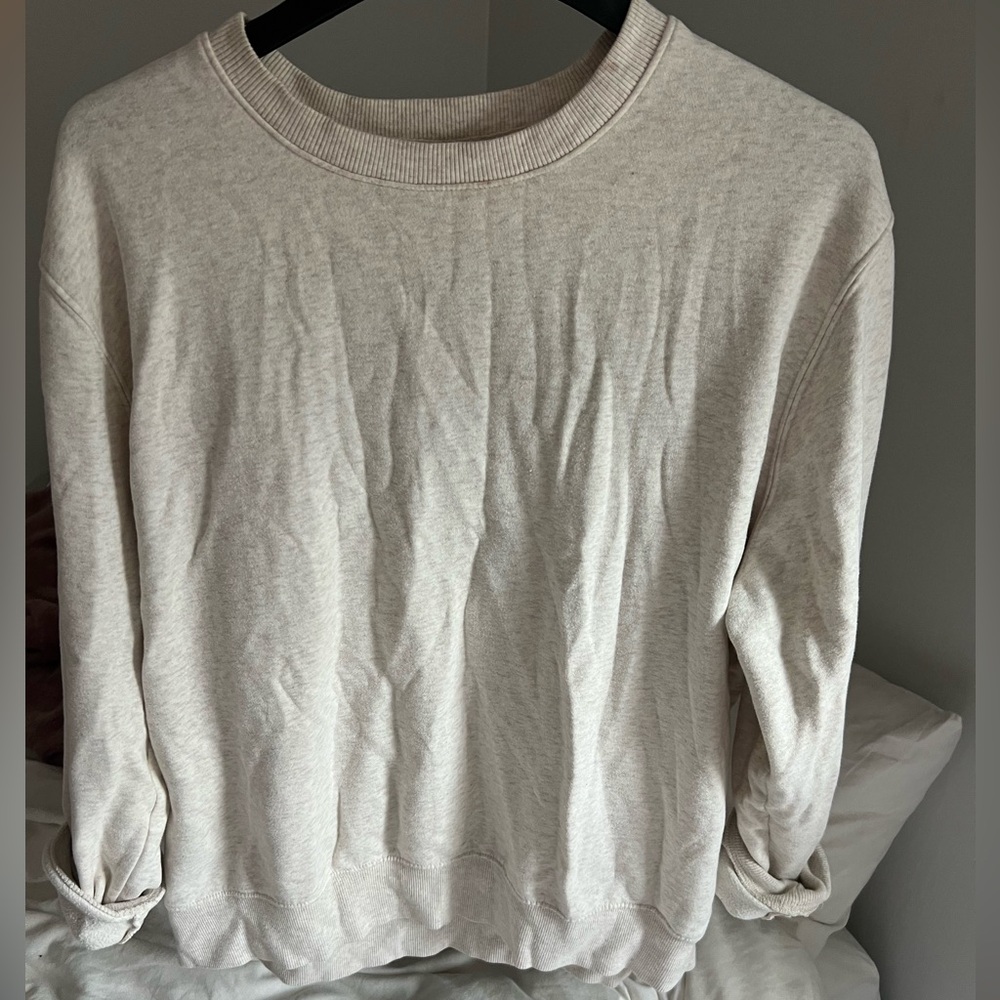 Good fellow heather cream crewneck sweatshirt, (unisex) men’s size XXL